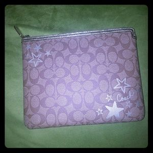 Coach iPad Pouch